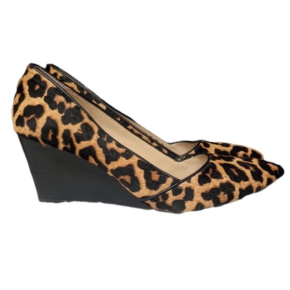 franco sarto frankie wedge pump leopard